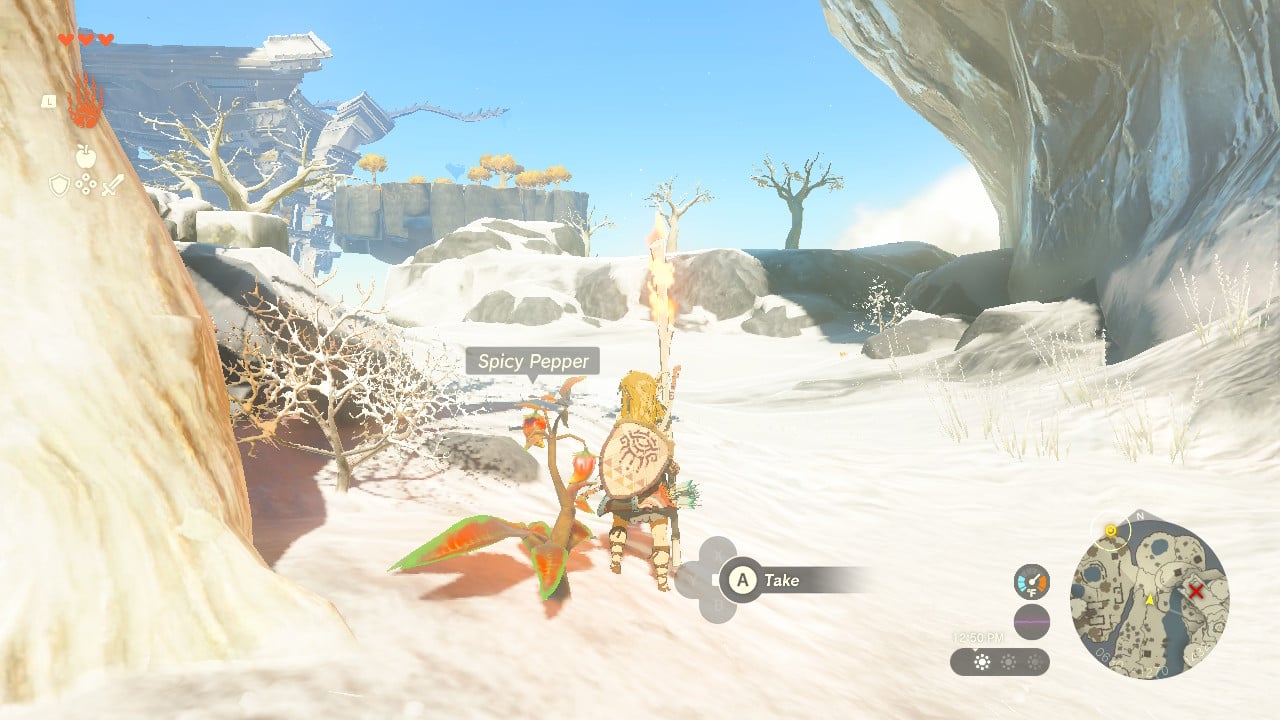 Where to Find Spicy Pepper in Zelda Tears of the Kingdom