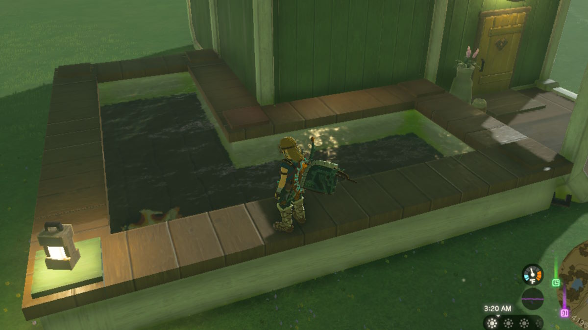 How to Add Fish to Garden Pond in Zelda Tears of the Kingdom