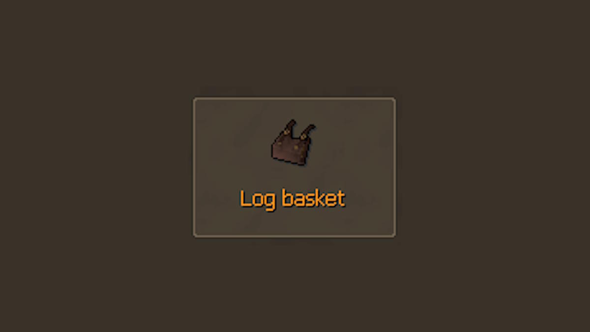 How to Get Log Basket in Old School RuneScape