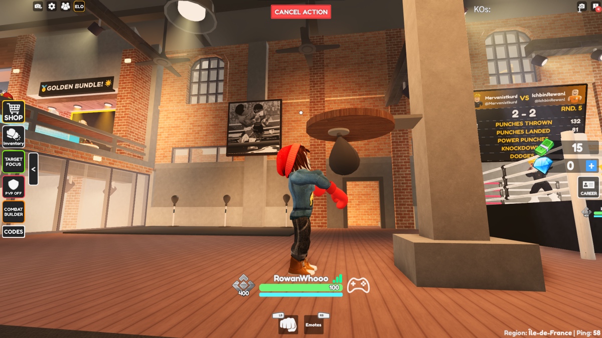 Best Punch Sequence in Roblox Boxing Beta