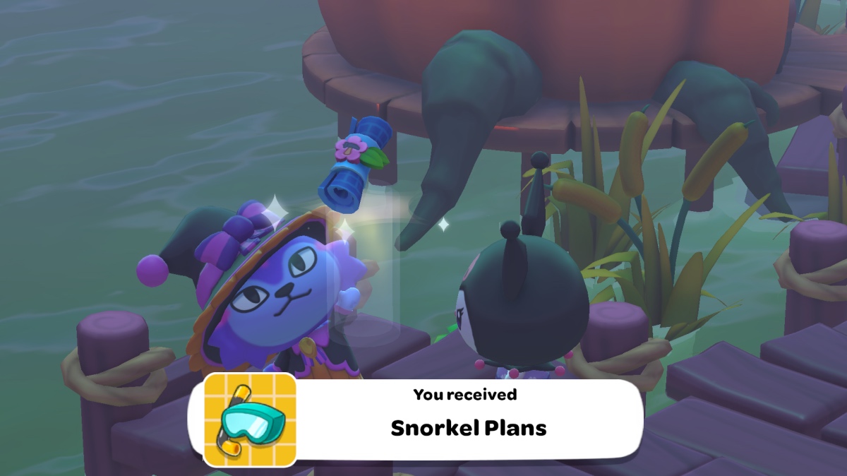 How to Scuba Dive in Hello Kitty Island Adventure