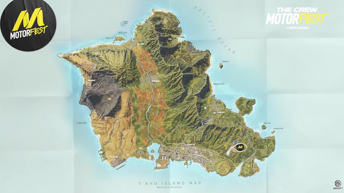 The Crew Motorfest: Map Size Revealed