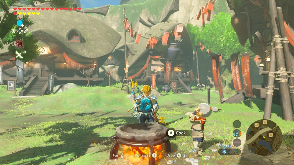 How to Cook in Zelda Breath of the Wild