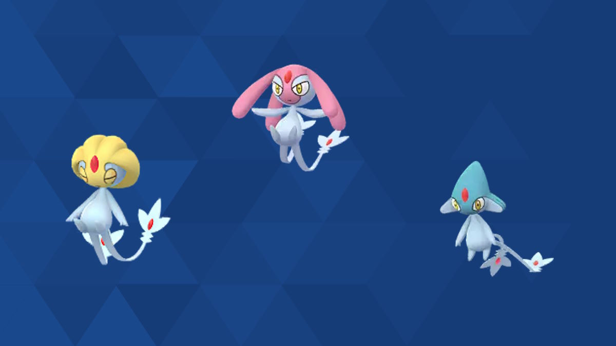 Pokémon Go: Where to Find Uxie, Mesprit, and Azelf Coordinates