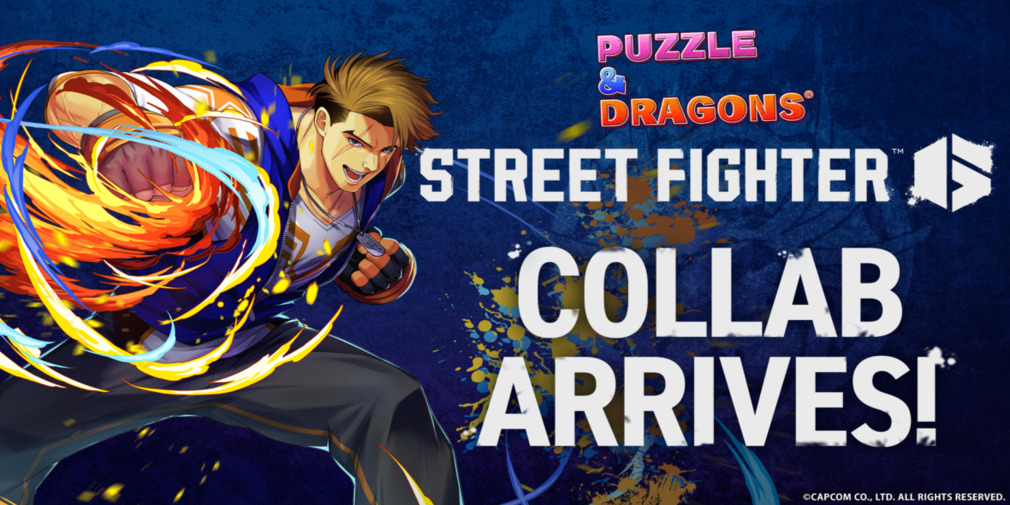 Puzzle & Dragons latest crossover introduces characters and content from legendary fighting game Street Fighter 6