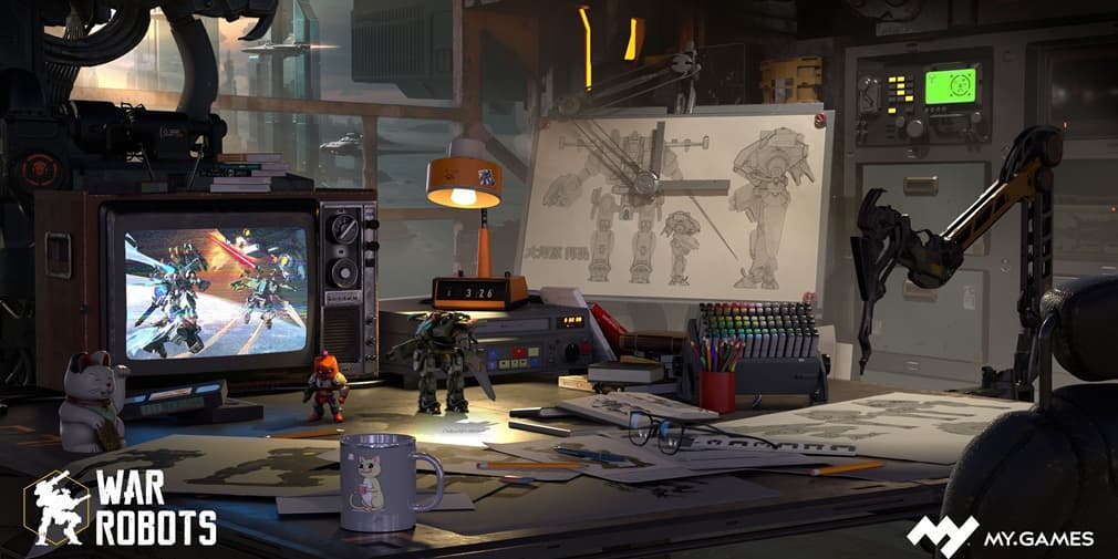 War Robots teams up with veteran real robot genre designer Kunio Okawara