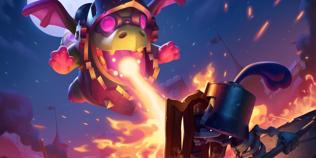 Clash Royale's Inferno Dragon now has an Evolution card, courtesy of Finnish comedian Ismo Leikola
