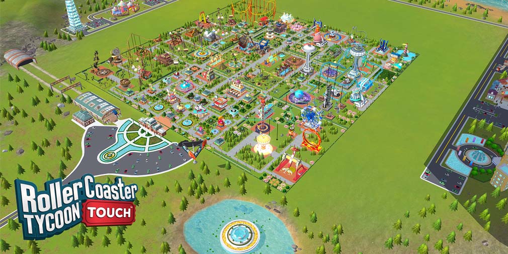 RollerCoaster Tycoon Touch adds a whopping 20 more acres to the theme park sim in latest expansion