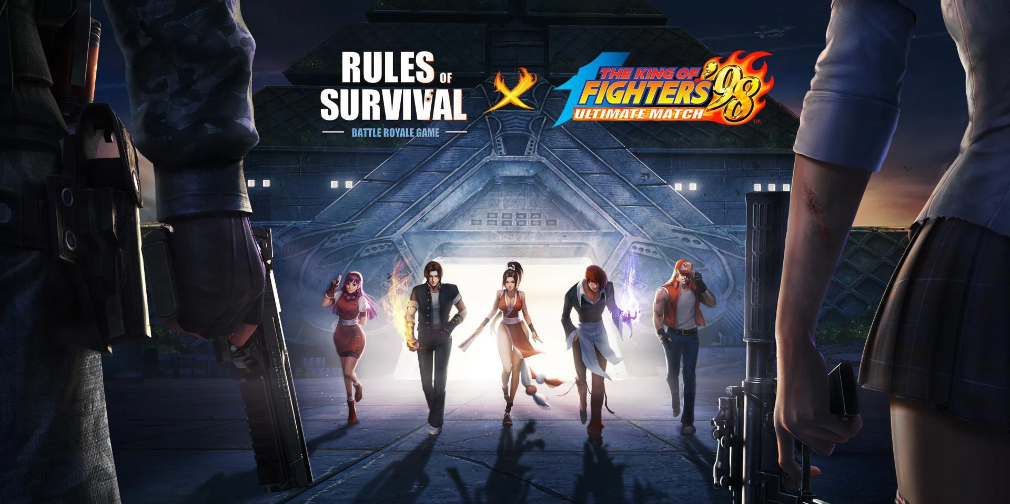 Popular battle royale game Rules of Survival adds classic King of Fighters characters