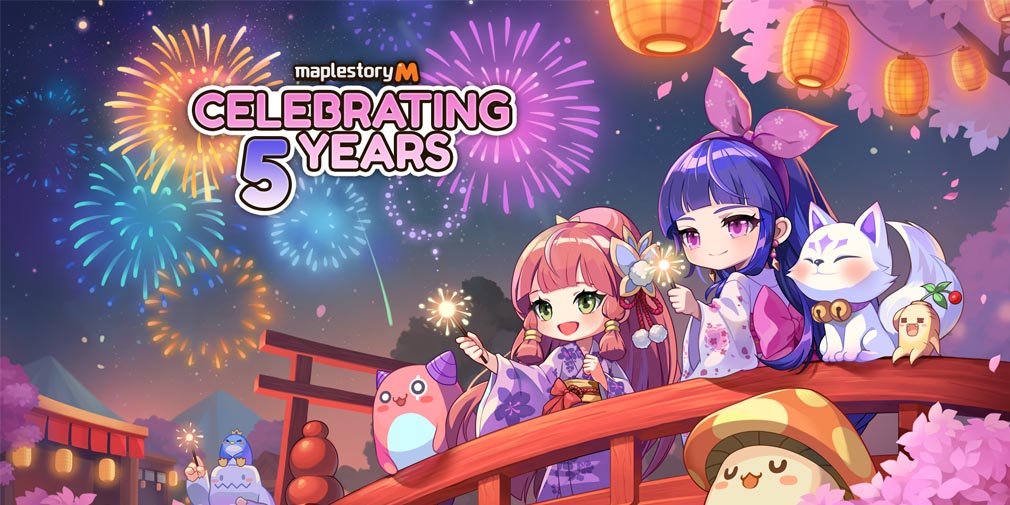 MapleStory M celebrates 5th anniversary with new class Kanna and plenty of limited-time events
