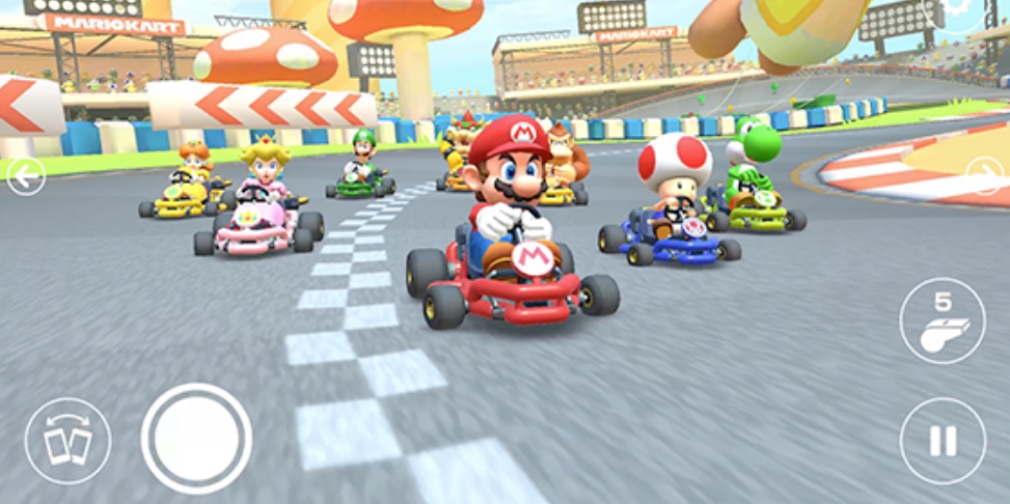 Mario Kart Tour's latest update introduces an Auto Mode as the first-anniversary tour begins its second leg
