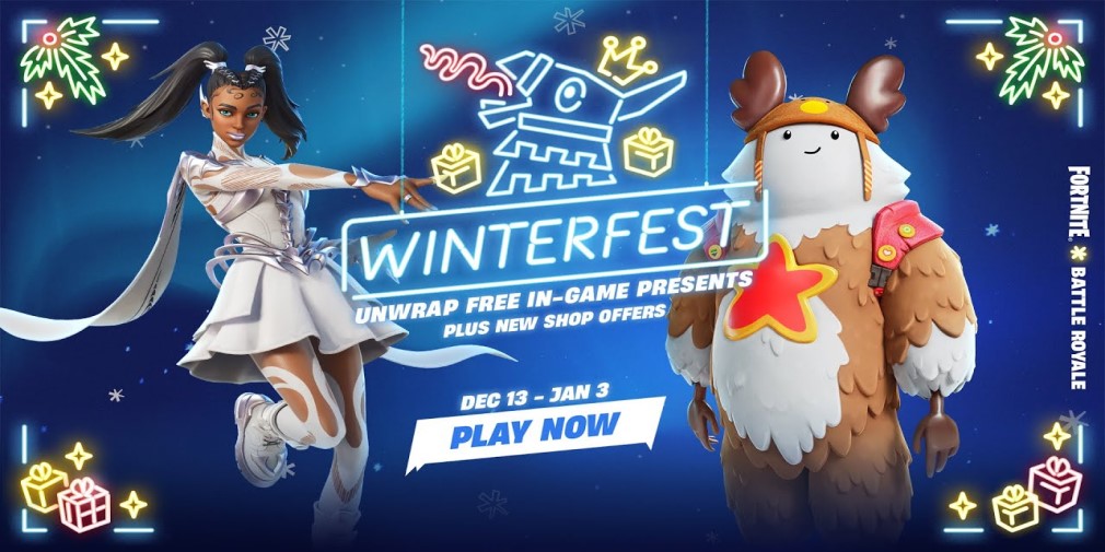 Fortnite's Winterfest 2022 is back with free outfits and a lot of cosmetics