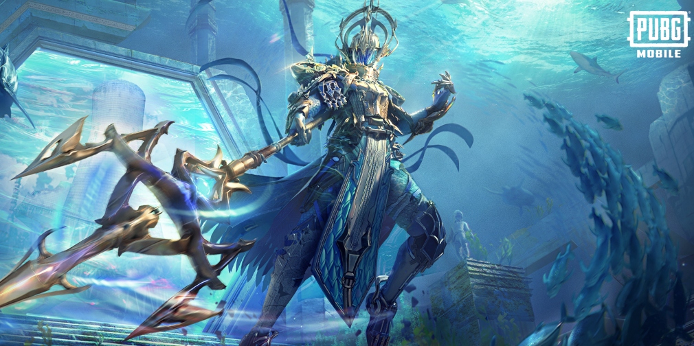 PUBG Mobile's new Poseidon X-Suit arrives with its own theme song, Tidal Wave by Adam Gontier