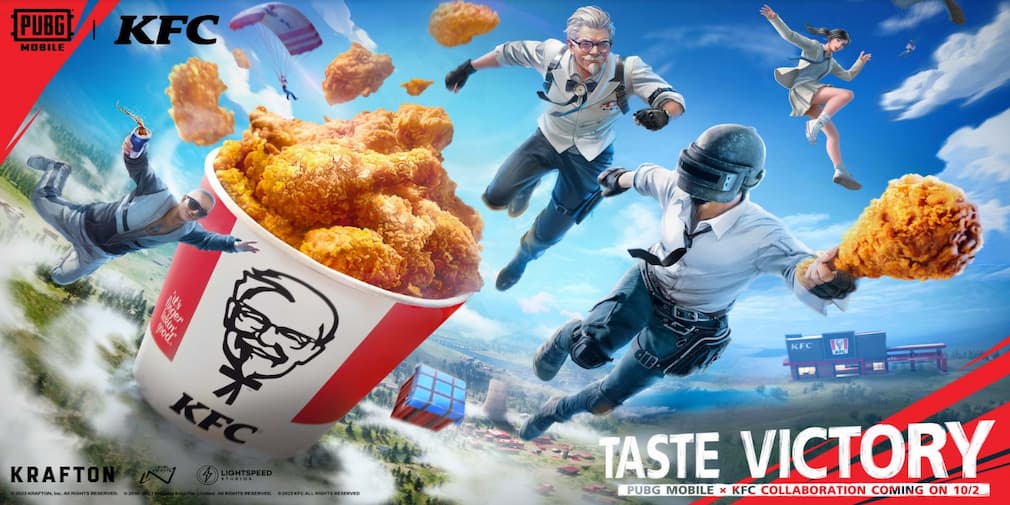 PUBG Mobile releases new collab event with KFC, bringing restaurants in-game