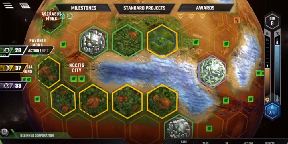 Terraforming Mars adds new maps and more with Hellas and Elysium DLC