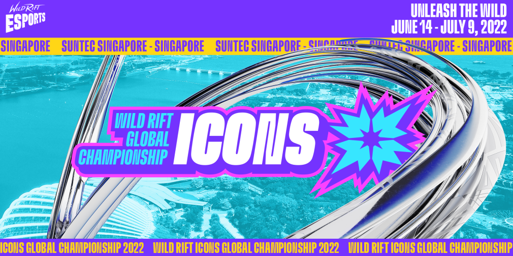 League of Legends: Wild Rift Icons Global Championship will begin next month in Singapore