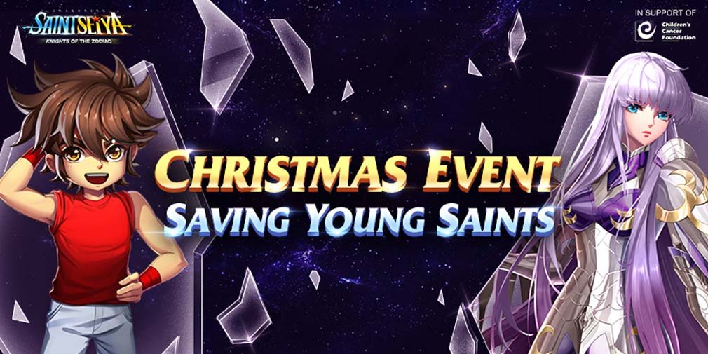 Saint Seiya Awakening: Knights of the Zodiac lets players buy in-game packs to donate to the Children's Cancer Foundation in Singapore