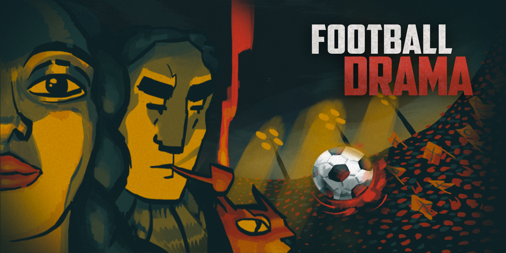Football Drama is a satirical take on football management on and off the pitch and it's available now