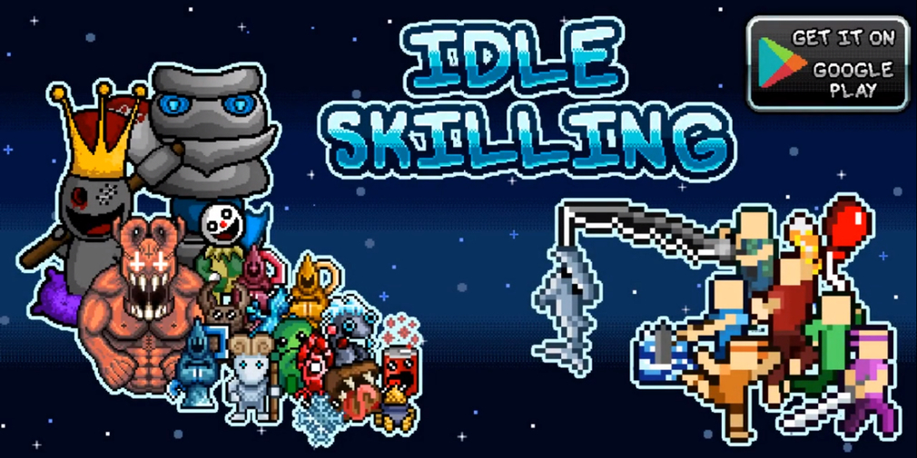 Idle Skilling - Pocket RPG Tycoon has made its way over to iOS and it's available now