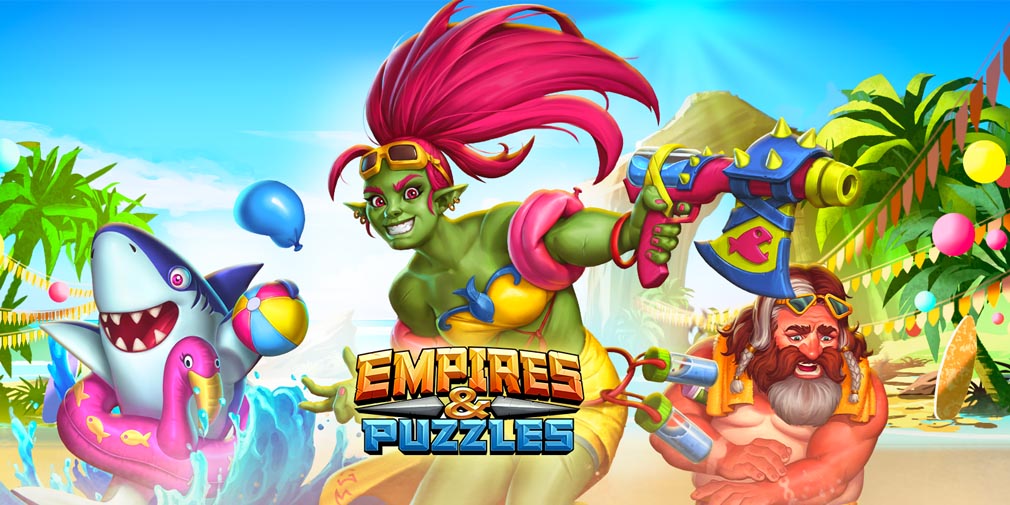 Empires & Puzzles launches Beach Party update along with balance adjustments and more