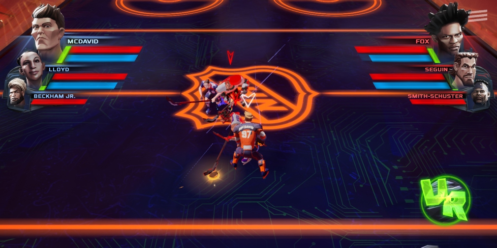 Ultimate Rivals: The Rink is a hockey game for Apple Arcade that features athletes from various sports