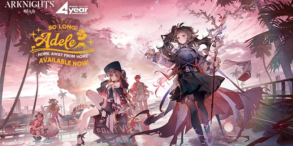 Arknights is celebrating its 4th anniversary with So Long Adele event