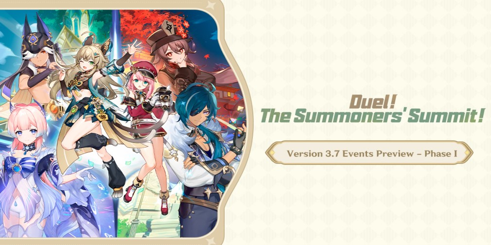 Genshin Impact unveils slate of events for phase one of the version 3.7 update