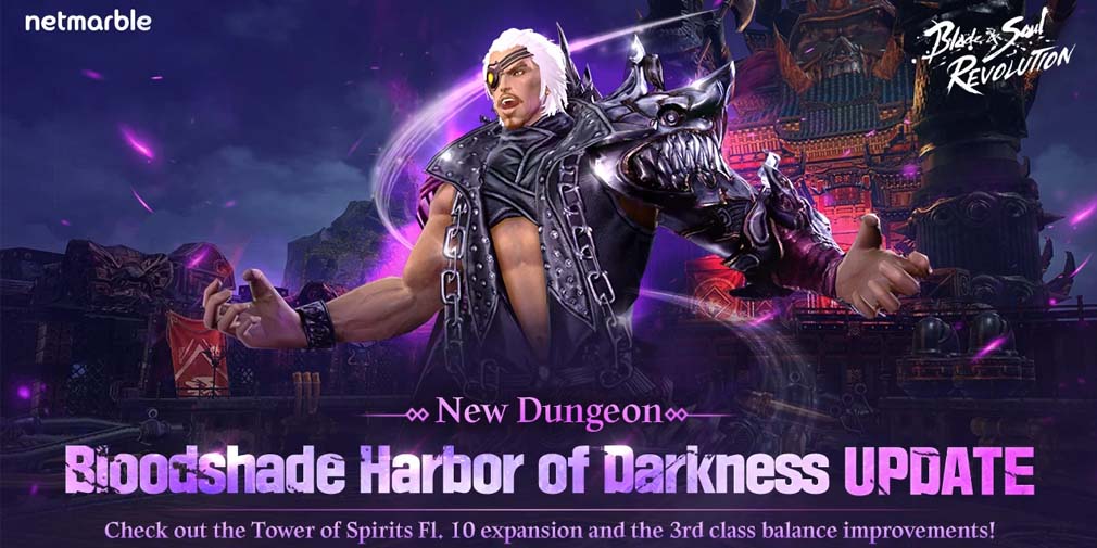 Blade & Soul Revolution adds Bloodshade Harbor of Darkness dungeon and limited-time events in latest update