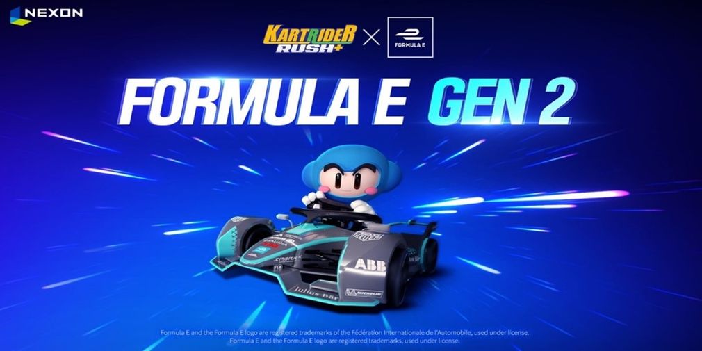 KartRider Rush+ hosts collaboration with the world-famous Formula E racing league