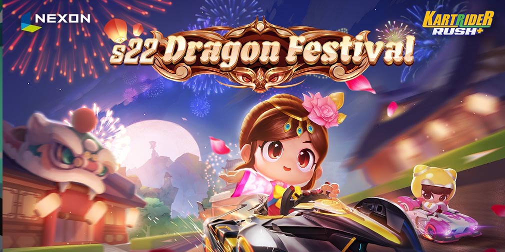 KartRider Rush+ lights up the sky with special Dragon Festival update, adding new karts and racers to the fray