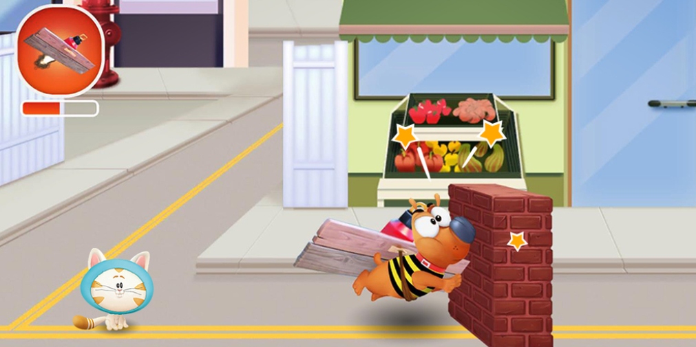Pat the Dog is a launcher game for iOS and Android that's based on the children's TV show