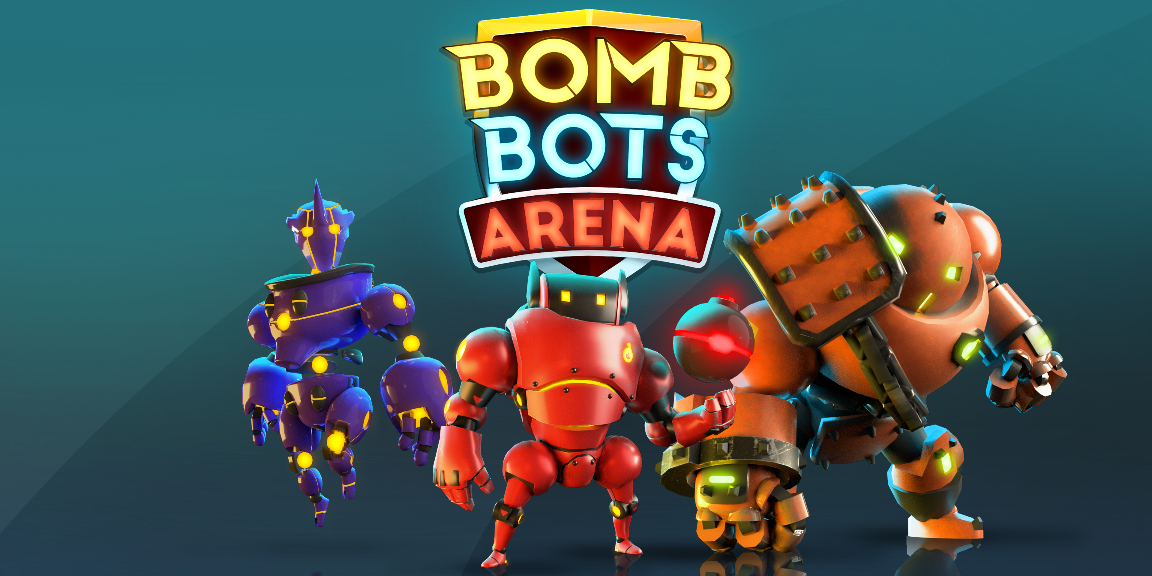 Bomb Bots Arena is an intense, mobile-friendly spin on Bomberman that's heading to iOS and Android in June
