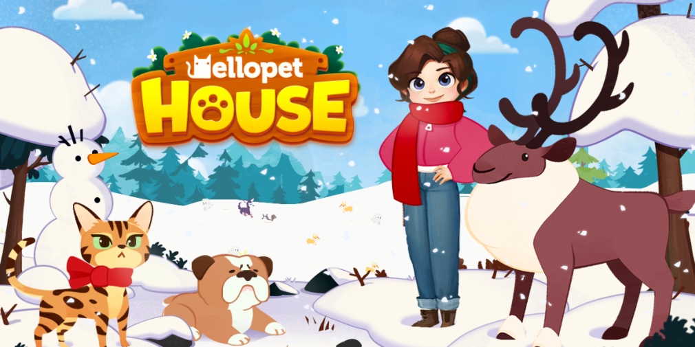 Hellopet House's festive update introduces three new pets and other accessories