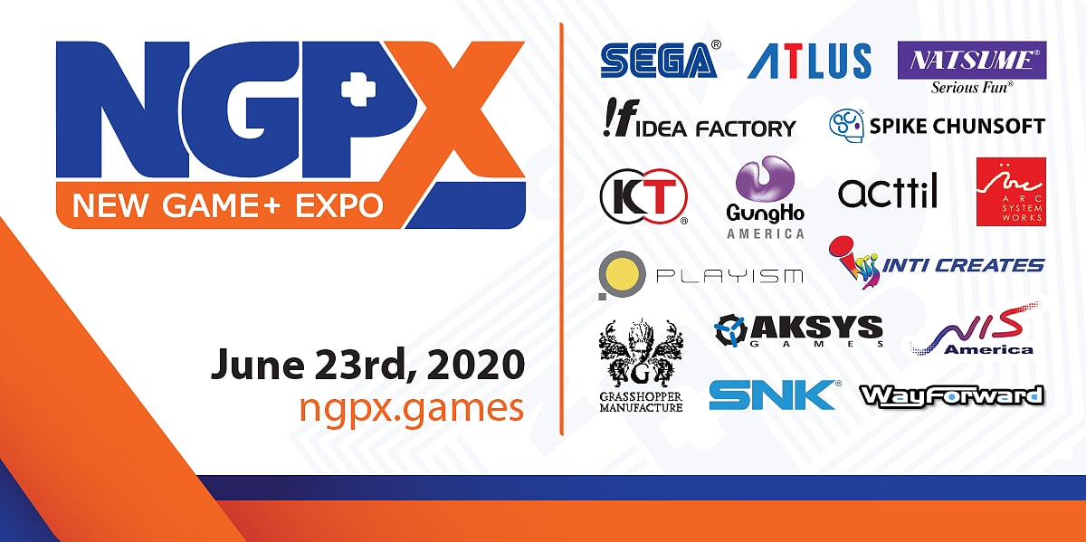 New Game+ Expo is a digital showcase set for June 23rd, will feature games from SEGA, Koei Tecmo, Atlus, Grasshopper Manufacture, and more