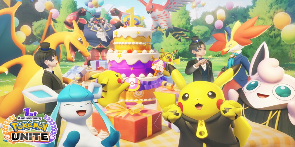 Pokemon Unite is celebrating its first anniversary with lots of events and Pokemon to catch