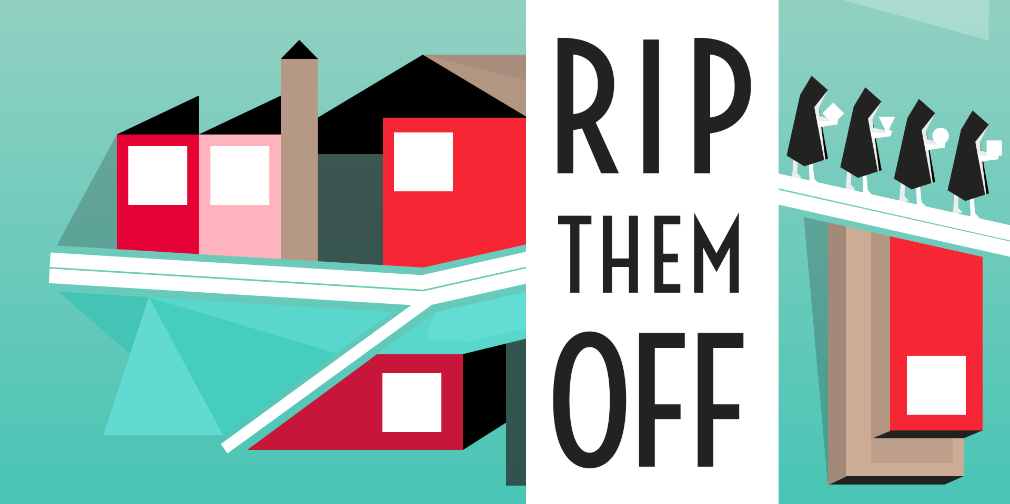 Rip Them Off is a stylish, satirical puzzler searching for iOS and PC beta testers