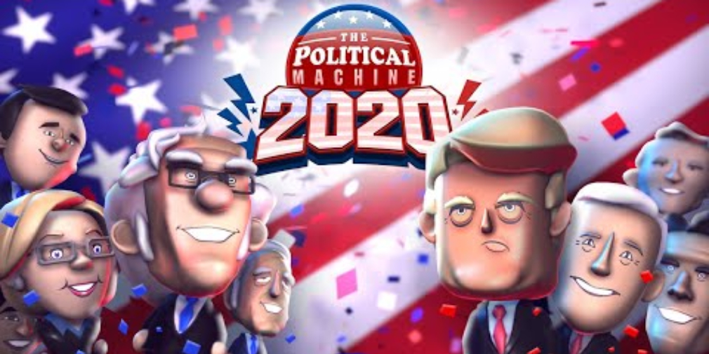 Run for president of the United States in The Political Machine 2020, available now for iOS & Android