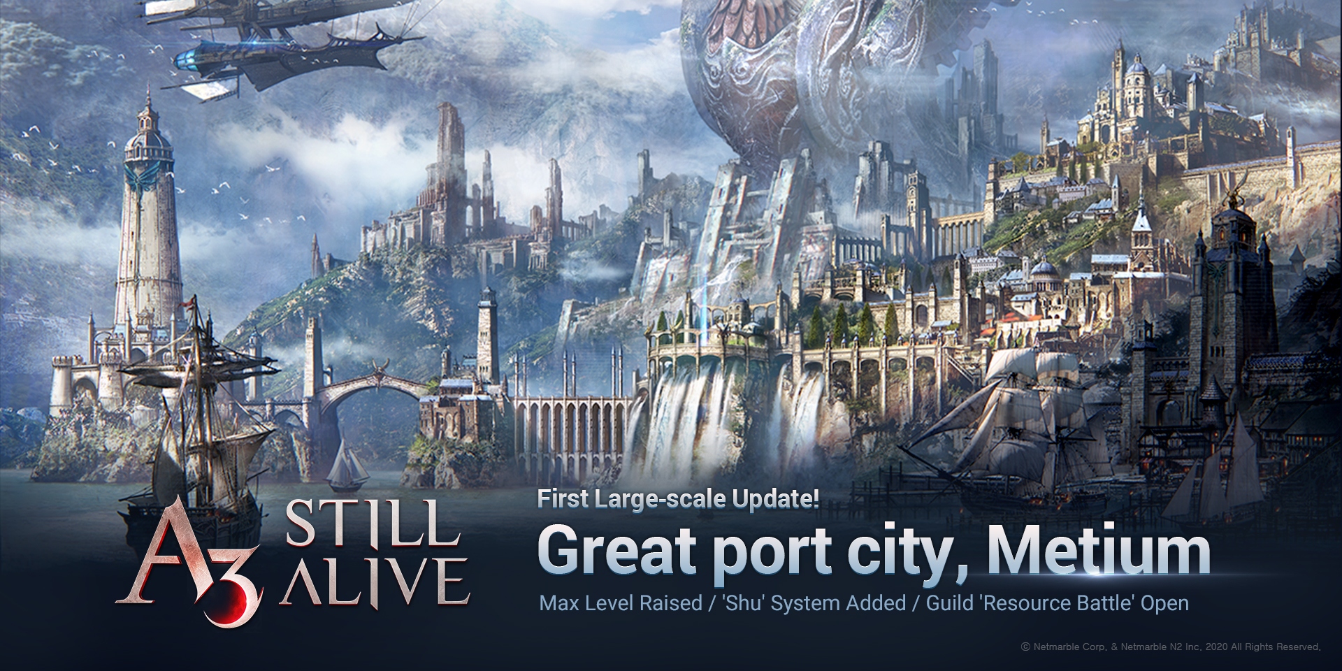 A3: Still Alive's first post-launch update introduces the port city of Metium