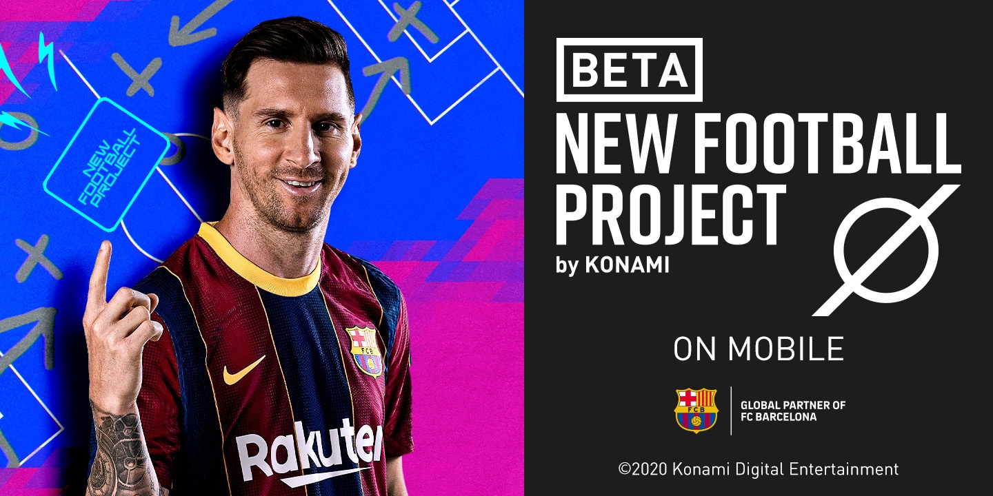 Konami is developing a casual football title for mobile that's accepting sign-ups for an upcoming closed beta
