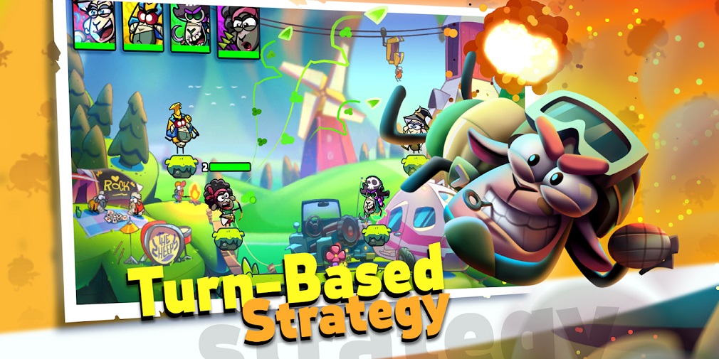 Action-strategy game Sheep Squad available now on mobile