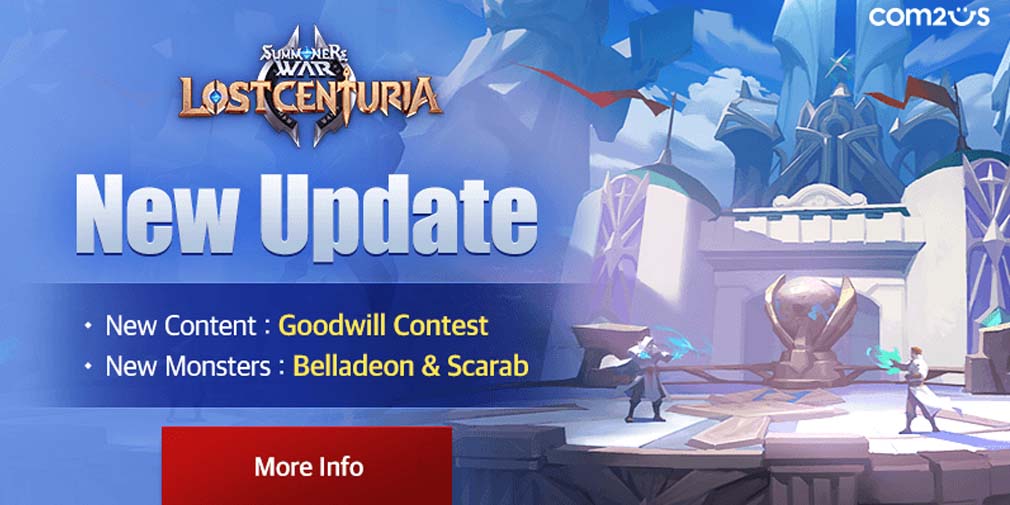Summoners War: Lost Centuria announces Goodwill Contest and adds two new monsters