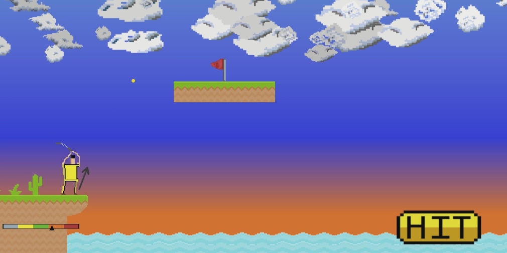 Golf in 60 Seconds is a retro-styled sports game about hitting high scores within a time limit