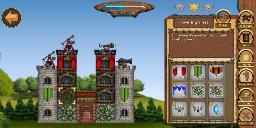 Siege Castles is a building and sieging strategy game that's now available globally for iOS and Android