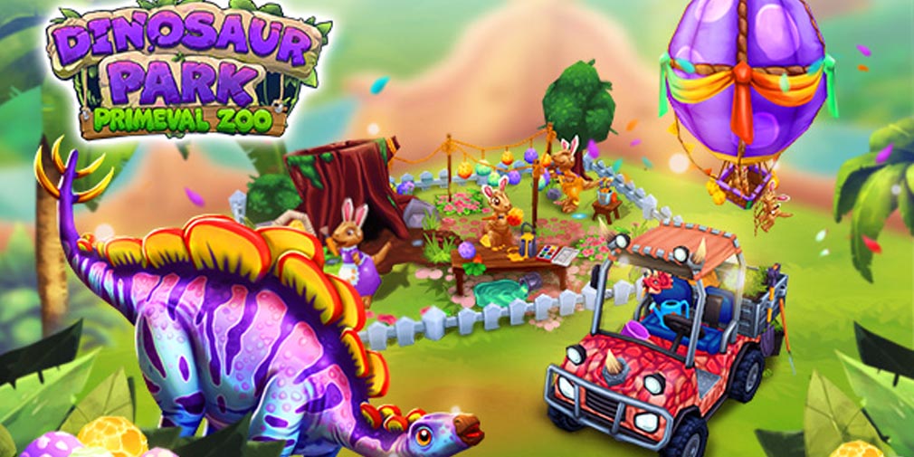 Dinosaur Park: Primeval Zoo adds Easter-themed decors and a new dinosaur in latest update