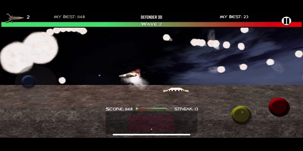 Space Defender 3D is a side-scrolling space shooter out now for iOS