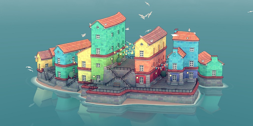 Cute city builder Townscaper is expanding to mobile and Switch later this year