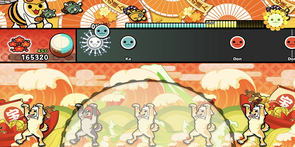 Taiko No Tatsujin Pop Beat adds in a few new songs including the likes of Mobile Suit Gundam and Fullmetal Alchemist