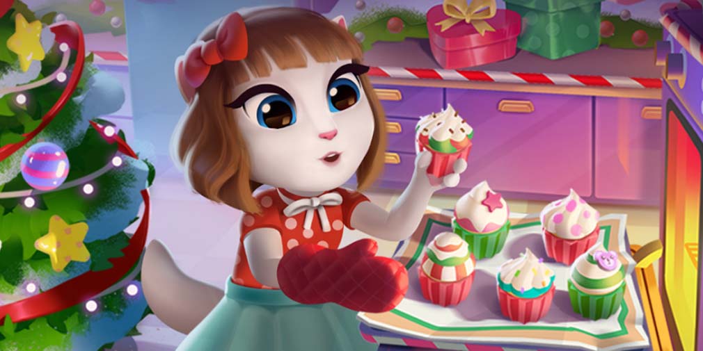 My Talking Angela 2 adds festive in-game events, new sticker albums and a special Huawei code