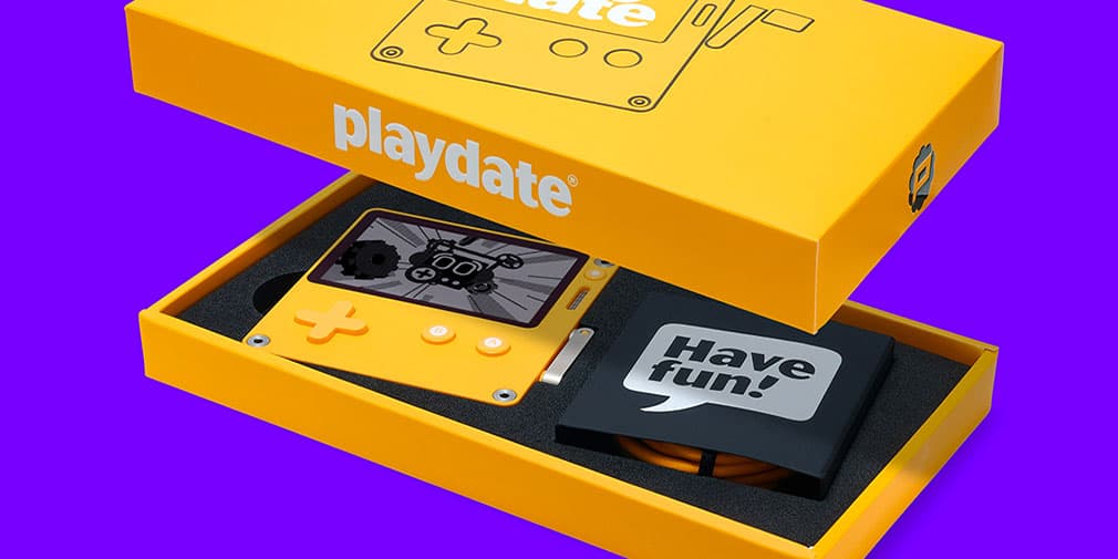 Playdate, Panic's handheld gaming console, is back in limited stock with more games on the horizon as well