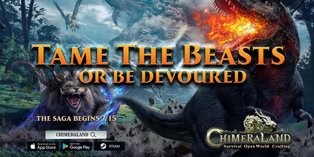 Chimeraland lets you create majestic beasts as pets and mounts, out now on iOS and Android